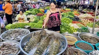 Thumbnail: Best Cambodian Street Food 2026 🇰🇭 | Fresh Food Market Tour in Phnom Penh 4K