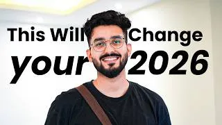Thumbnail: 26 Things You Must Do in 2026 (No Motivation, Only Results)