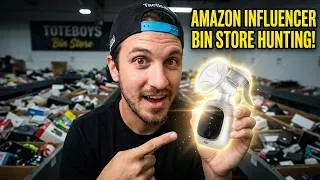 Thumbnail: Bin Store Hunting for Amazon Influencers!