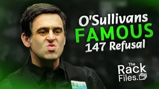 Thumbnail: Ronnie O’Sullivan’s Famous 147 REFUSAL - The Rack Files