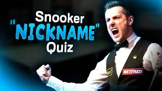 Thumbnail: Snooker "Nickname" Quiz!