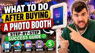 Thumbnail: What to Do After Buying a Photo Booth (Step-by-Step Success Guide)