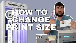 Thumbnail: HOW TO CHANGE PRINT SIZE 2X6 INCH AND 4X6 INCH (6X4) ON YOUR PHOTO BOOTH PRINTER WITH LUMABOOTH