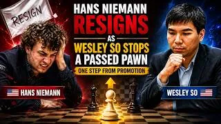 Thumbnail: Wesley So Defeats Hans Niemann as a Passed Pawn Nears Promotion