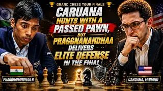 Thumbnail: Praggnanandhaa Shuts Down Caruana’s Passed Pawn in a Thrilling Final