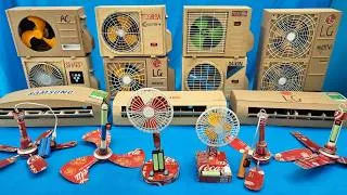Thumbnail: My Recycled Cooling Devices: Ceiling Fan and Air Conditioner