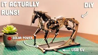 Thumbnail: [Satisfying] Building an Amazing Mechanical Horse