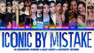 Thumbnail: KATSEYE, ILLIT AND LE SSERAFIM - I.B.M but you are CHAEWON, EUNCHAE, MINJU and YOONCHAE