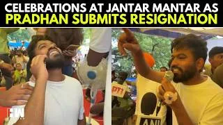 Thumbnail: "Pradhan Has Resigned": Celebrations At Jantar Mantar As Pradhan Submits Resignation | CJP | Dipke