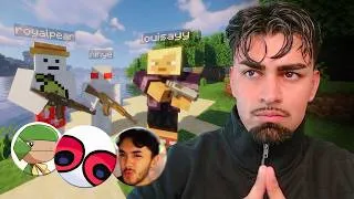 Thumbnail: Minecraft But With Guns (ft. YouTube Shorts Creators)