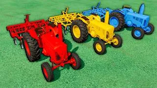 Thumbnail: Driving a OLD COLORS TRACTORS  in Farming Simulator 22!