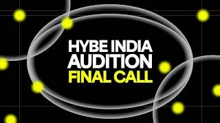 Thumbnail: HYBE INDIA Auditions Final Call Announcement