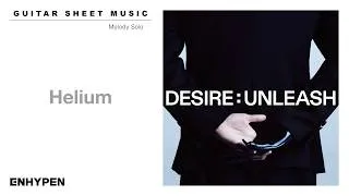 Thumbnail: GUITAR SHEET MUSIC : ENHYPEN (엔하이픈) ‘Helium’ | Melody Solo