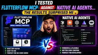 Thumbnail: I Tested FlutterFlow MCP Against Native AI Agents... The Results Surprised Me
