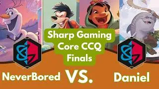 Thumbnail: Disney Lorcana Sharp Gaming 10k CCQ Finals | Ruby Sapphire Actions Mirror | Wilds Unknown Meta