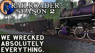 Thumbnail: WRECK THE ENTIRE RAILROAD... to buy a new, big toy... ES&DT in Railroader S2e9