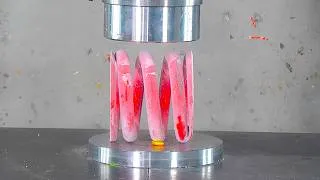 Thumbnail: Giant Frozen Spring vs. 300 Tons