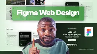 Thumbnail: Figma Web Design Tutorial 2025