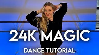 Thumbnail: 24K Magic - Bruno Mars | Intermediate Hip Hop Dance Tutorial