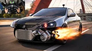 Thumbnail: 18,600HP Big Turbo Acura RSX Type-S DC5 - Assetto Corsa