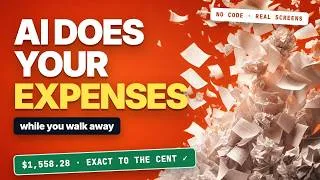 Thumbnail: Claude Cowork Tutorial for Beginners (No Code): 27 Receipts → Full Expense Report in 8 Minutes