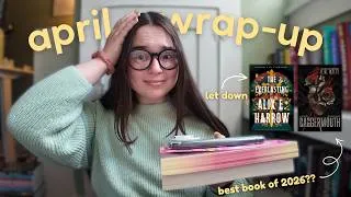 Thumbnail: I Read 8 Books This Month, Let's Chat About Them!! | April Reading Wrap-Up 📚🌷