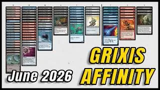 Thumbnail: The BEST Grixis Affinity Build? Pre-Paupergeddon Deck Tech | Paupergeddon Playtesting | June 2026