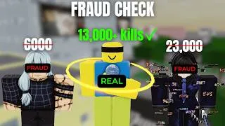 Thumbnail: Checking if Player's Amount of Kills are LEGIT in Jujutsu Shenanigans Part 1