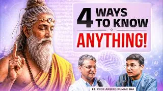 Thumbnail: Nyāya Darshan: The Philosophy That Exposes Lies! | Hyper Quest Podcast Ft. Prof Arbind Jha