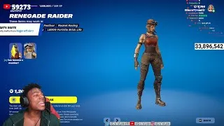 Thumbnail: IShowSpeed Reacts To Renegade Raider Skin Being Added Being In Fortnite!