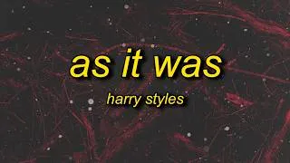 Thumbnail: Harry Styles - As It Was (Lyrics)