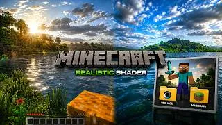 Thumbnail: Minecraft But I Made It Look ULTRA REALISTIC! 😱 | Realistic Shader + ReShade