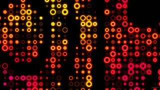 Thumbnail: 10-Hour Vibrant Glowing Circles Wallpaper - Colorful Abstract Screensaver - Neon Background