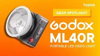 Thumbnail: Gear Spotlight: The Portable RGB Light Every Creator Should See! Godox ML40R Unboxing and Review