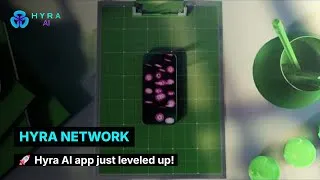 Thumbnail: 🚀 Hyra AI app just leveled up!