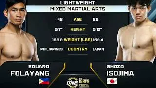 Thumbnail: Eduard Folayang vs Shozo Isojima Full Fight Highlights and Review