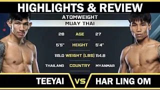 Thumbnail: Teeyai vs Har Ling Om Full Fight Highlights and Review
