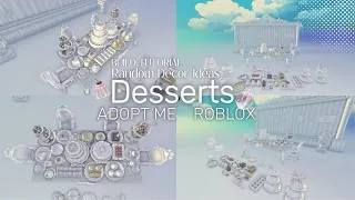 Thumbnail: ⋆.˚ Random Decor Ideas (DESSERTS) 🍰 Adopt Me! ⊹ ࣪ ˖ │ Roblox