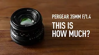 Thumbnail: Pergear 35mm f1.4 - This lens costs how much?