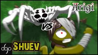 Thumbnail: Shue vs Arigi | DOJO DUEL| (animated by: JerryIsNotGreat)