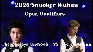 Thumbnail: Thepchaiaya Un-Nooh vs Fergal Quinn 2025 Snooker Wuhan Open Qualifiers