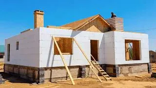 Thumbnail: We Built a Foam House in 5 Days — Full Construction Process
