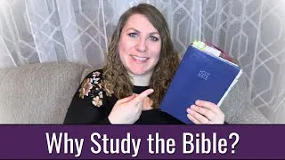 Thumbnail: Why You NEED to Study the Bible (Transform Your Faith & Grow Spiritually) | Amanda Brown