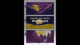 Thumbnail: Mountains - Huely 2025 - colour palette 2