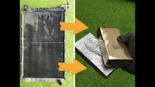 Thumbnail: Look what this radiator was made of - Trash to Treasure - ASMR - forging bullion and ingots