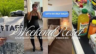 Thumbnail: WEEKEND RESET | Getting back into my routine, deep cleaning + grocery shopping