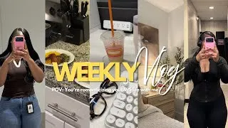 Thumbnail: Weekly Vlog | Romanticizing My 9–5 Life, Gym Days, Home Cooking & Balancing It All