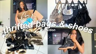 Thumbnail: my DREAM bag & shoe collection 𐙚°.♡ pinterest worthy vintage, y2k & designer