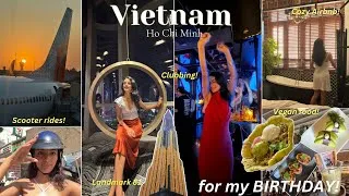 Thumbnail: A Birthday Gift I Gave Myself 💝| Celebrating in Vietnam🇻🇳| Nightlife, Food, Skyviews & More | Ep1