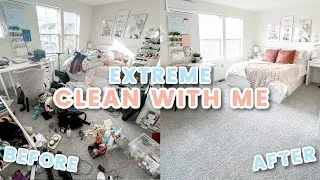 Thumbnail: Clean With Me // Extreme Cleaning Motivation and Organization Hacks